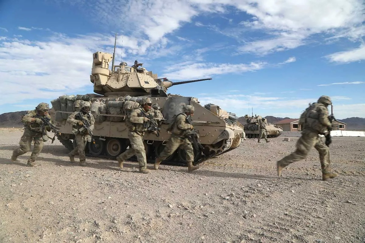 National Training Center in Fort Irwin, California