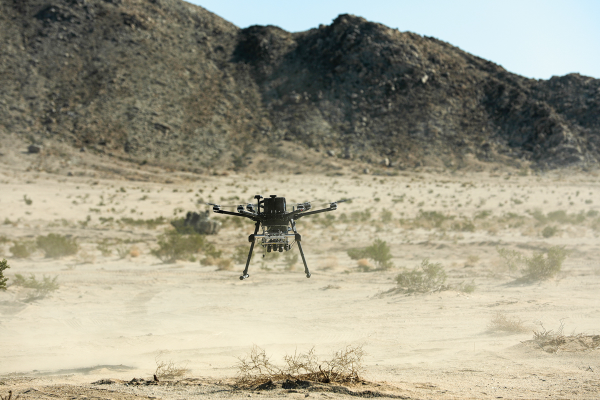 U.S. Army Futures Command’s Artificial Intelligence Integration Center tests an Inspired Flight 3 artificial intelligence drone