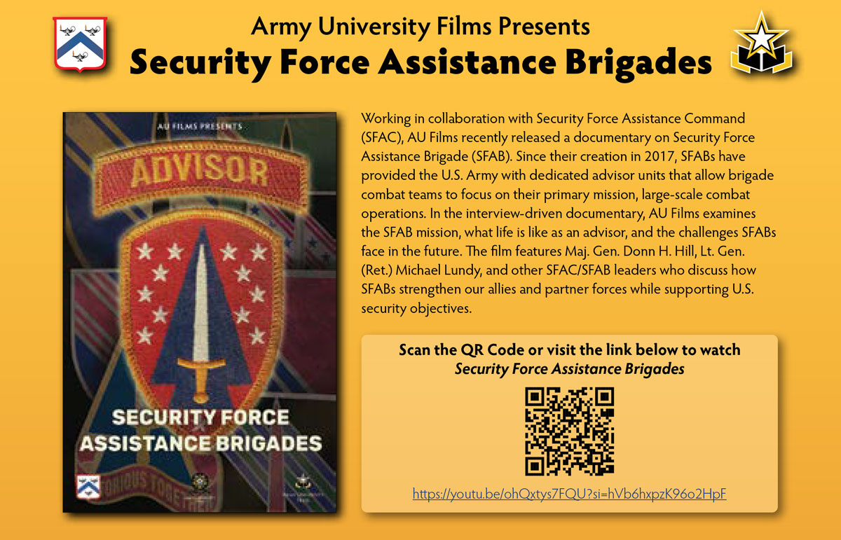 Security Force Assistance Brigades