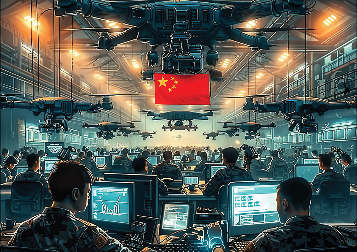 China’s approach to developing military technology is a strategy of military-civil fusion characterized by direct military involvement in research and development with private Chinese businesses synchronized by centralized government control