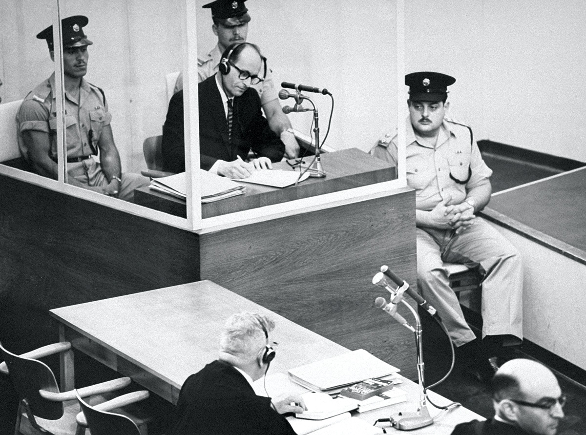 Photo of Defendant Adolf Eichmann
