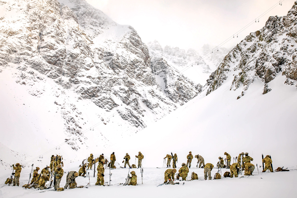 Soldiers assigned to 2nd Battalion, 87th Infantry Regiment, 2nd Brigade Combat Team, 10th Mountain Division