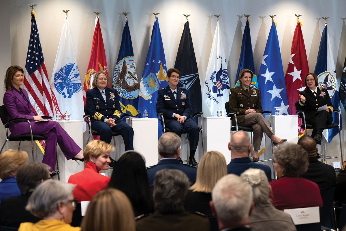 Women’s History Month panel discussion at the Military Women’s Memorial