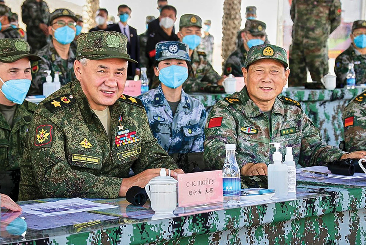 joint military exercise by Russia and China