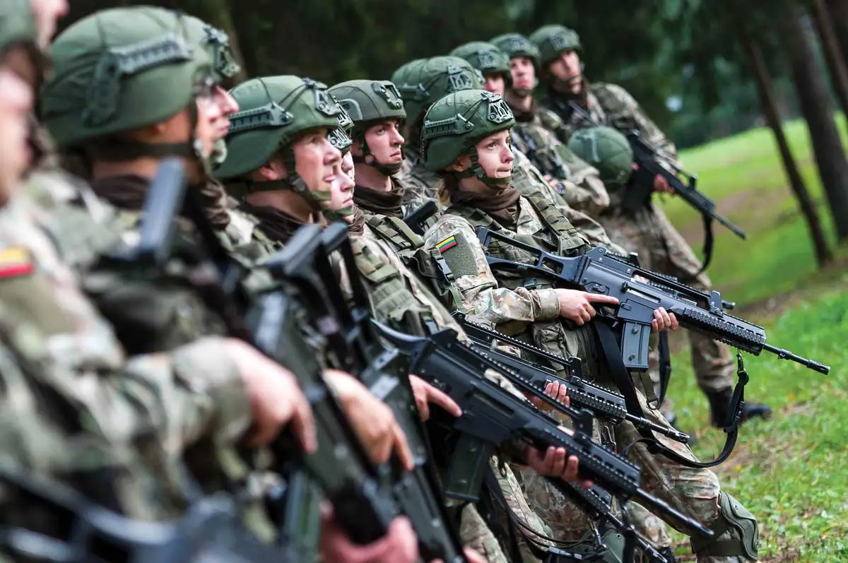 Cadets participate in the Basic Combat Training Course