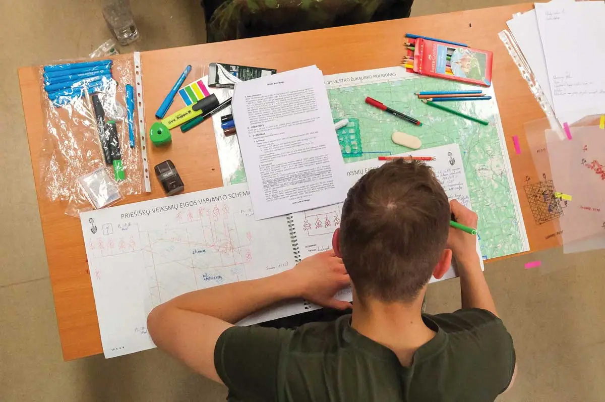 A cadet takes the Qualification Examination