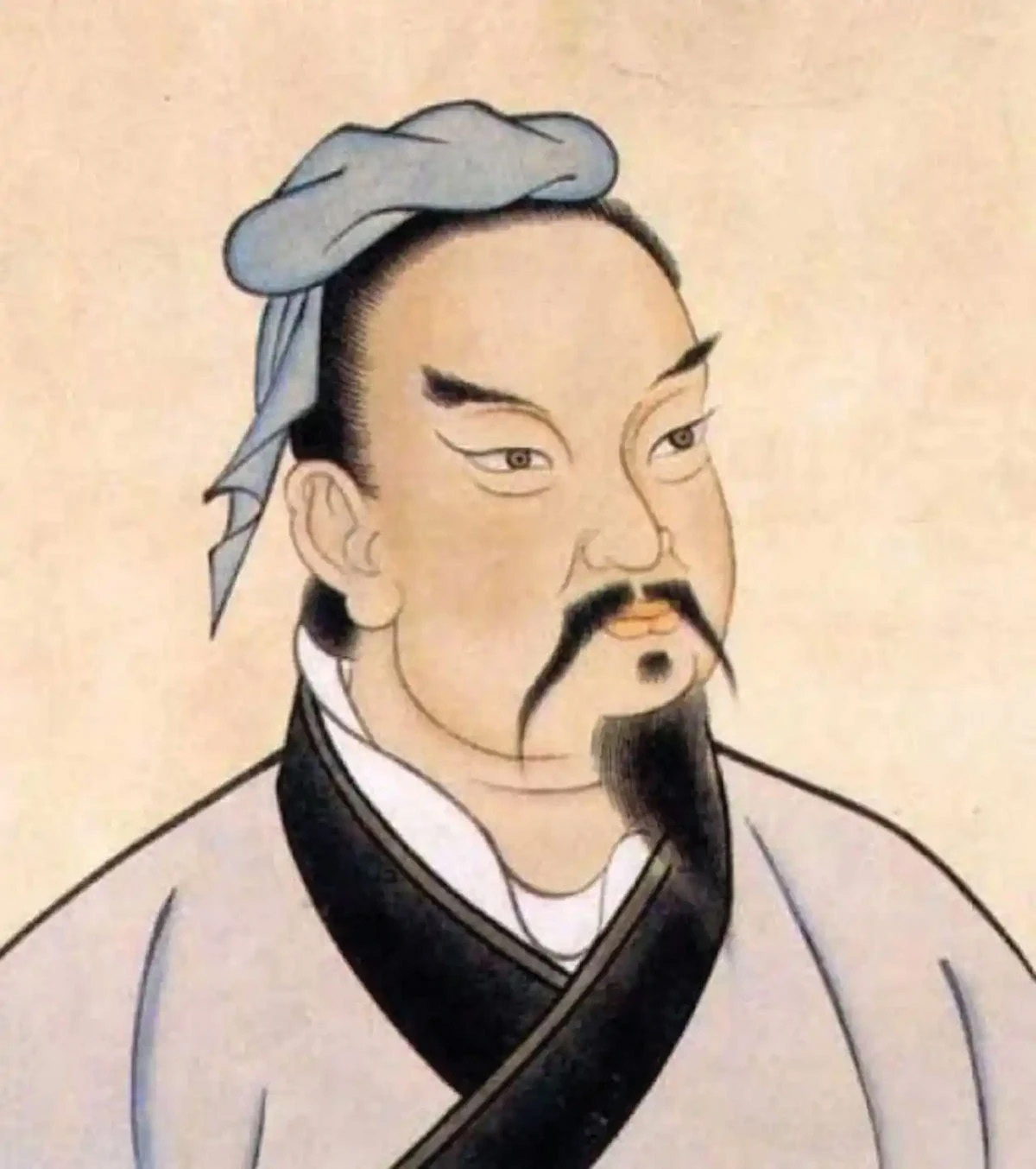 Qing-era representation of Sun Tzu