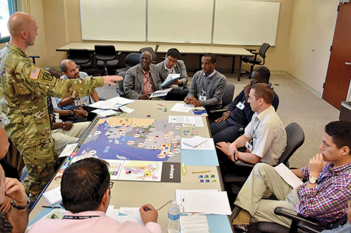 A crisis action “matrix-game” exercise 