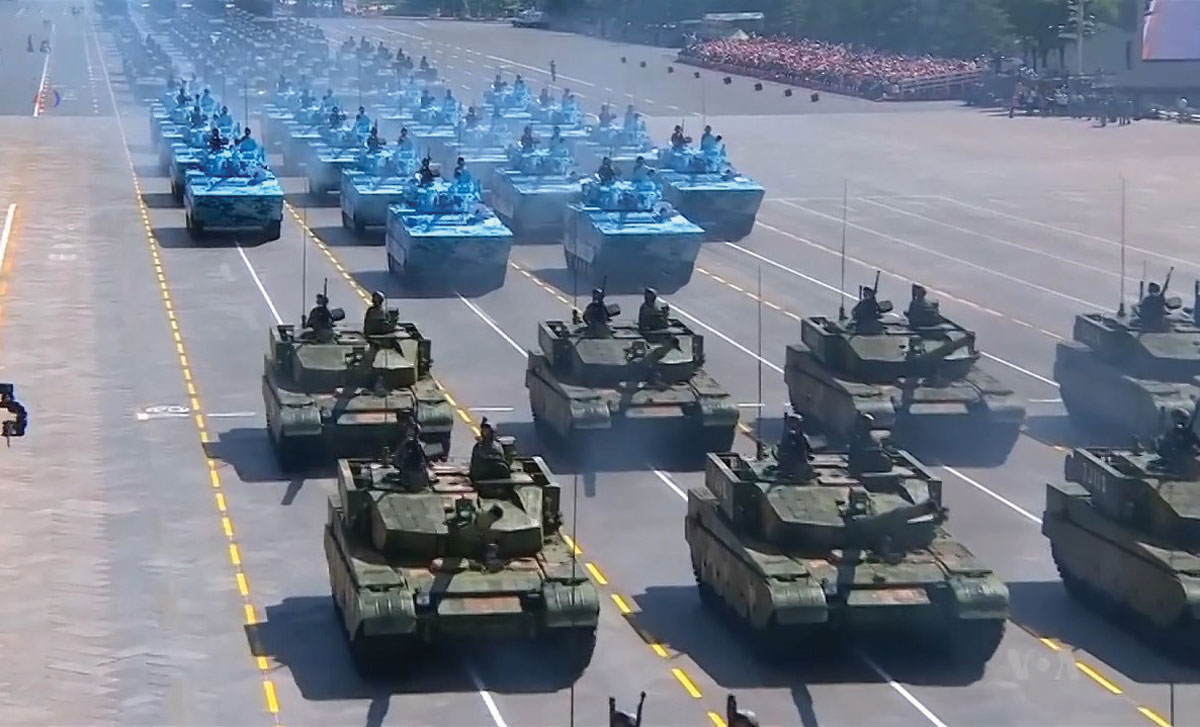 Chinese Type 99 tanks