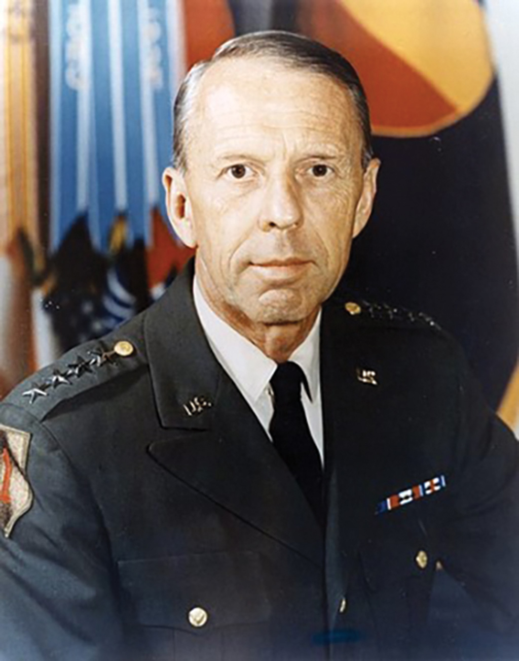 Gen. William E. DePuy’s command portrait, taken while he served as commanding general of the U.S. Army Training and Doctrine Command