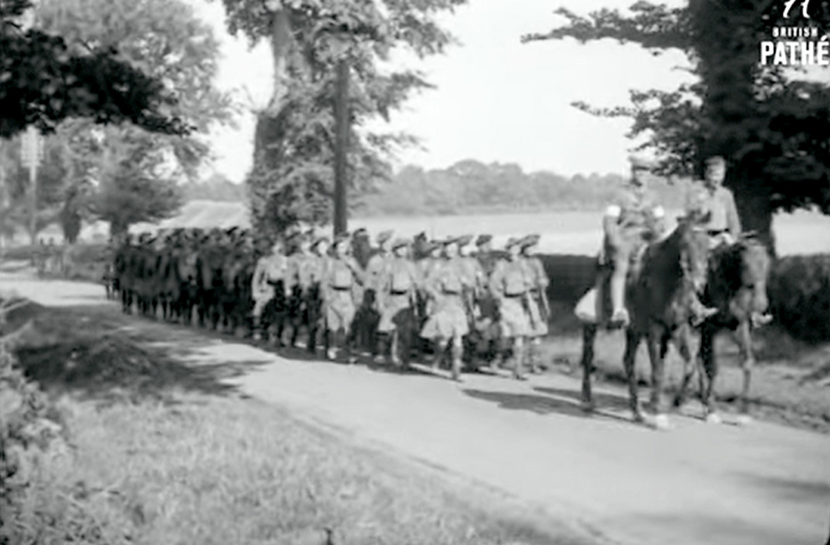 British troops