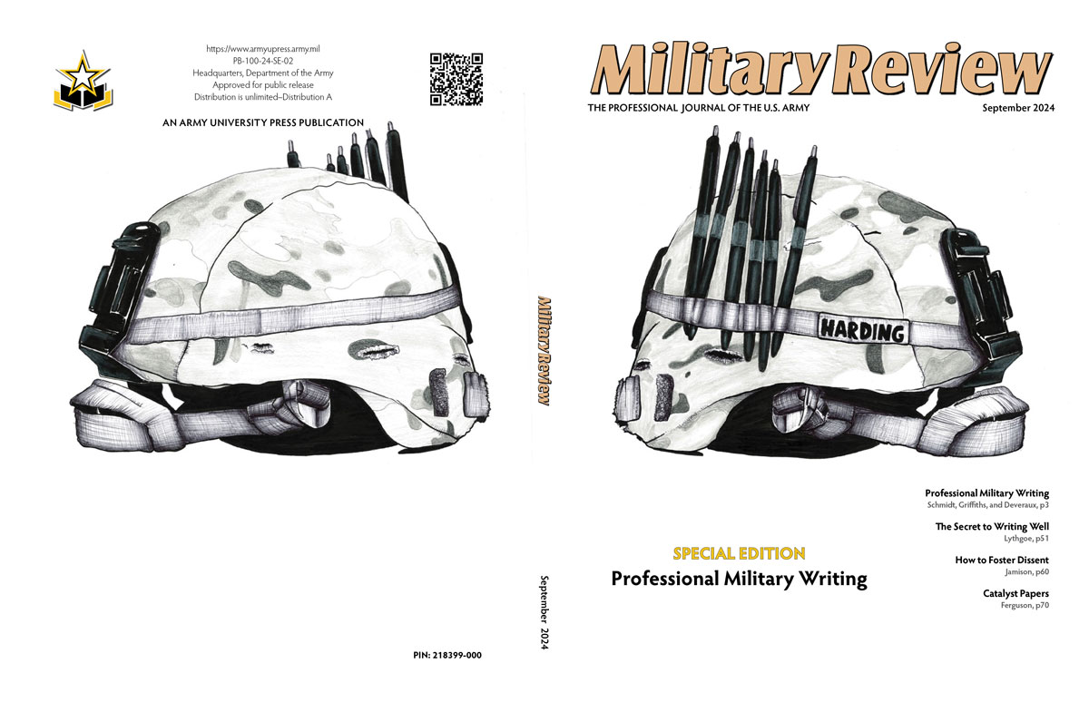 Download the PDF of the Professional Military Writing Special Edition Cover
