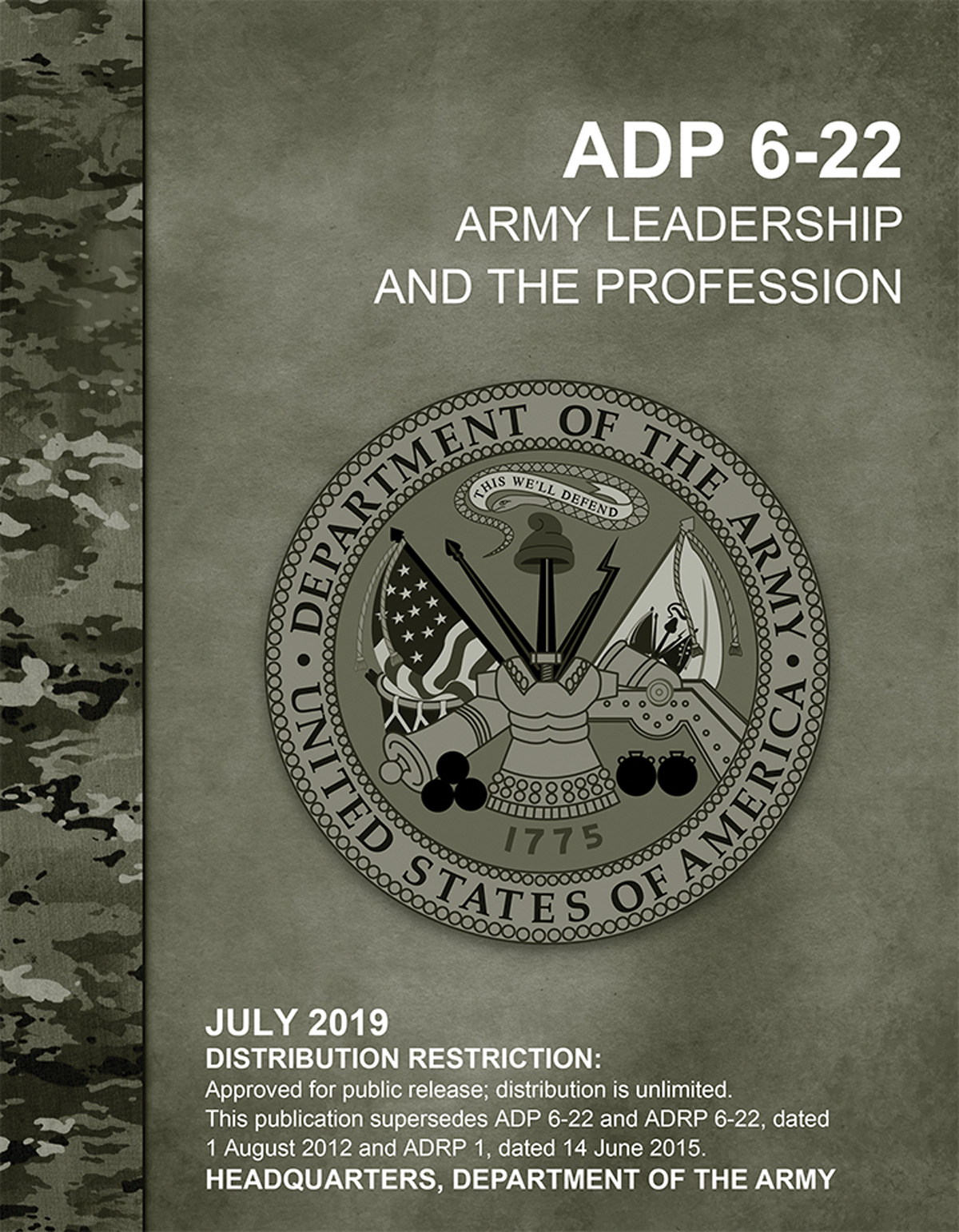 Cover of Army Doctrine Publication 6-22