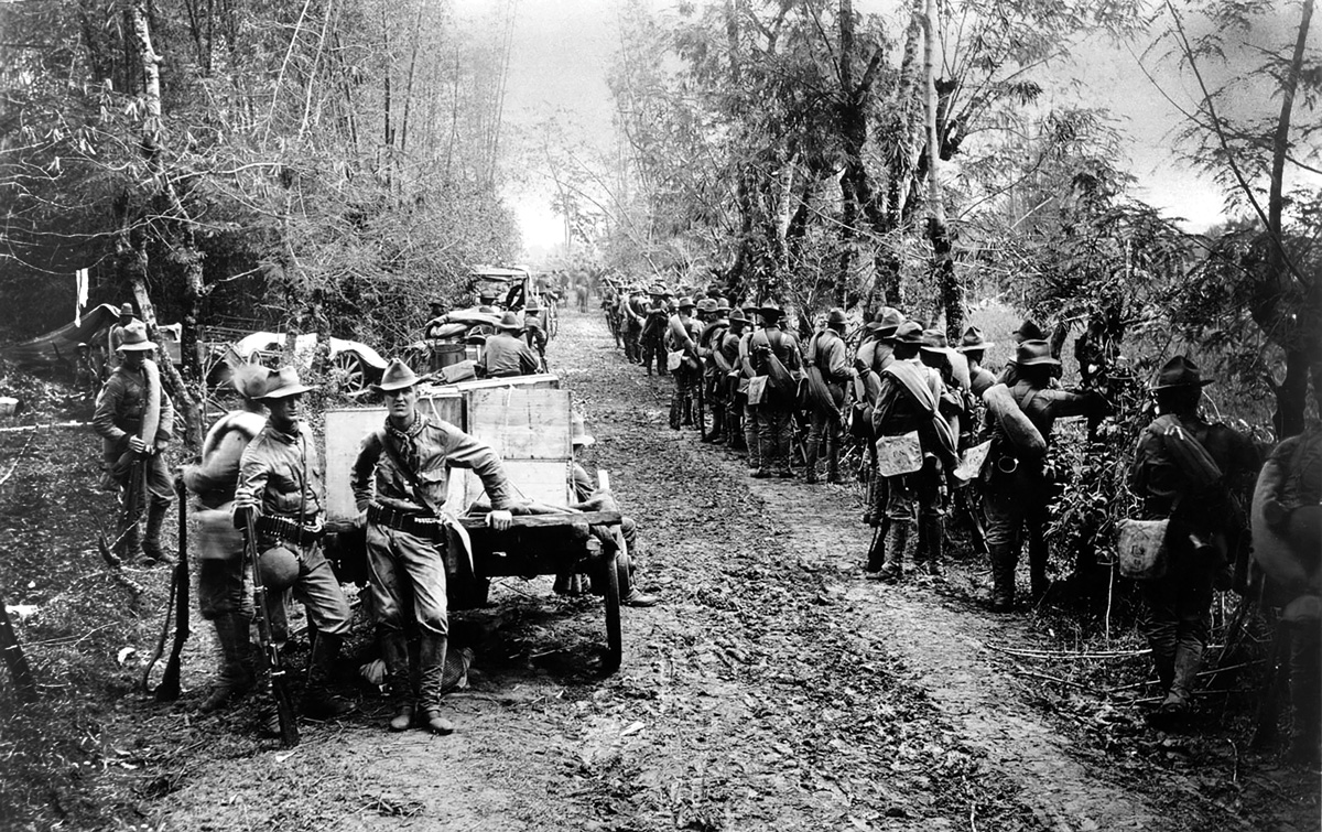 U.S. troops in the Philippines