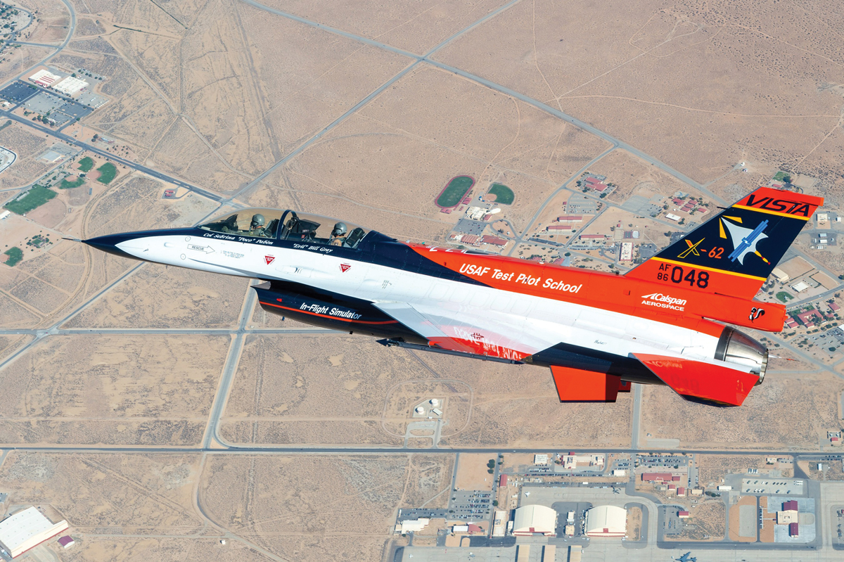 The Lockheed Martin Variable In-flight Simulation Test Aircraft X-62A