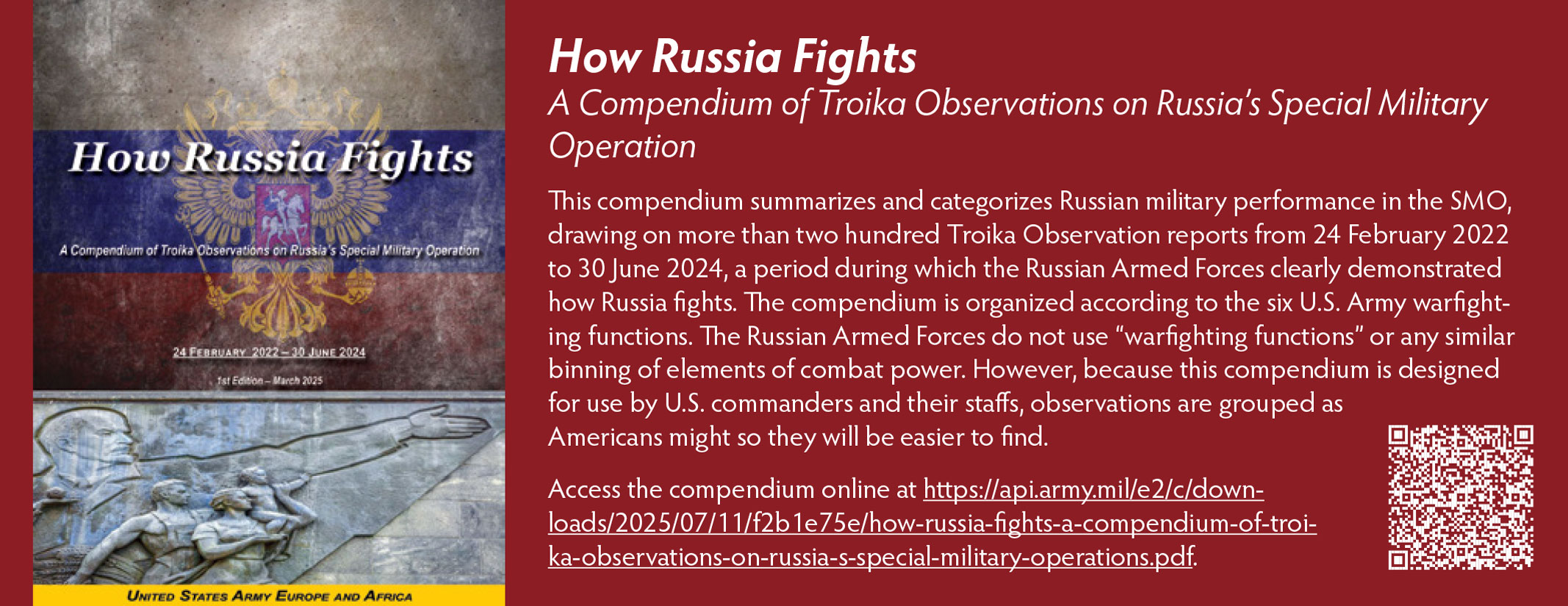 How Russia Fights, read now