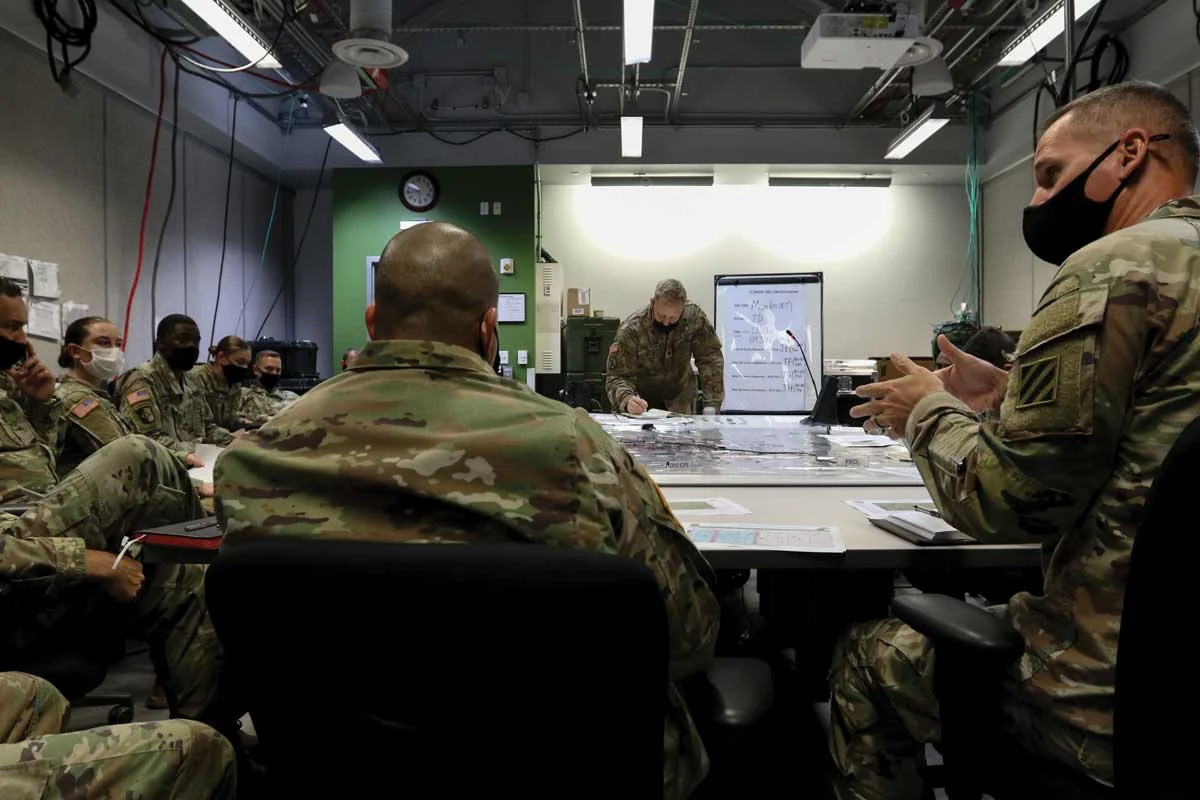 Militares de funções de combate da 3