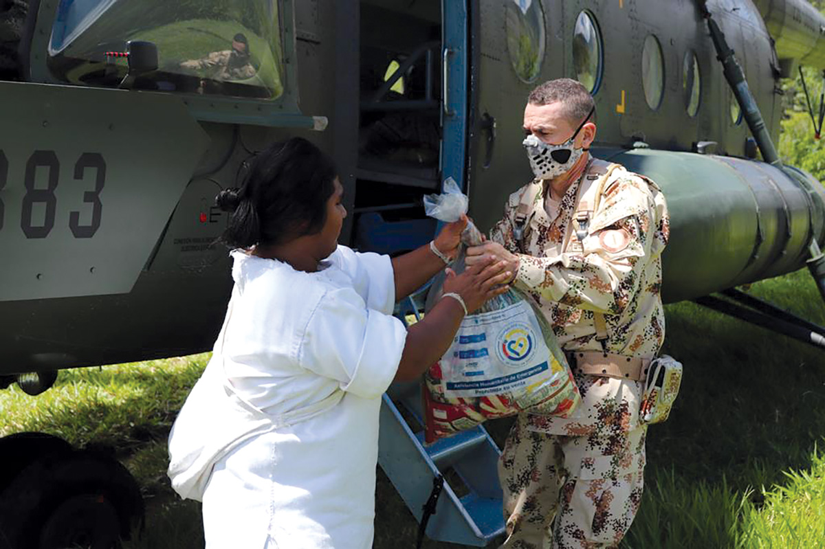 Foto: cedida pela Diretoria Militar de Saúde da Colômbia