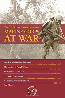 The U.S. Naval Institute on the Marine Corps at War Cover