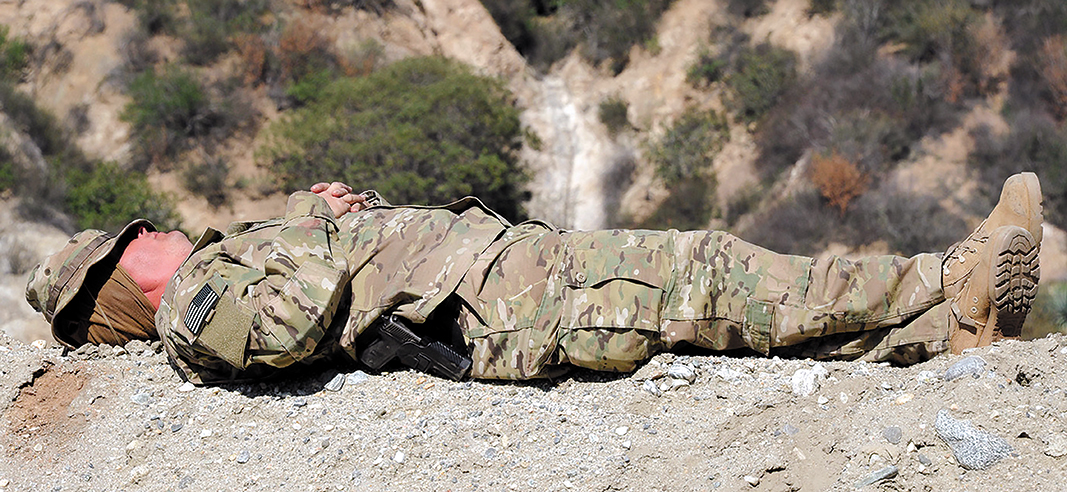 soldier-sleeping