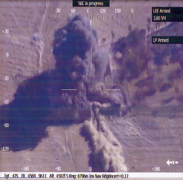 A PC-12 image taken 5 November 2016 in Kandahar Province, Afghanistan. (Image courtesy of authors)