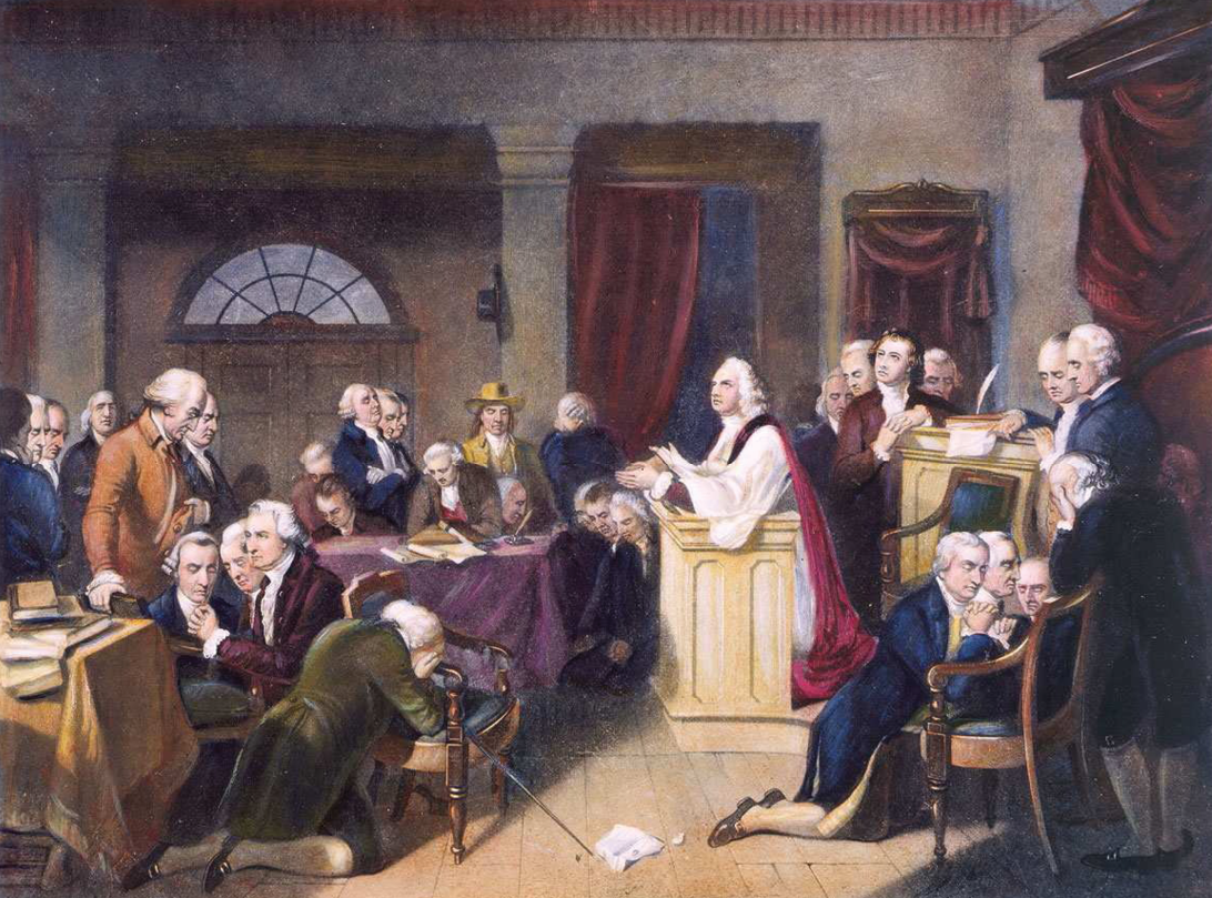 First prayer for the Continental Congress