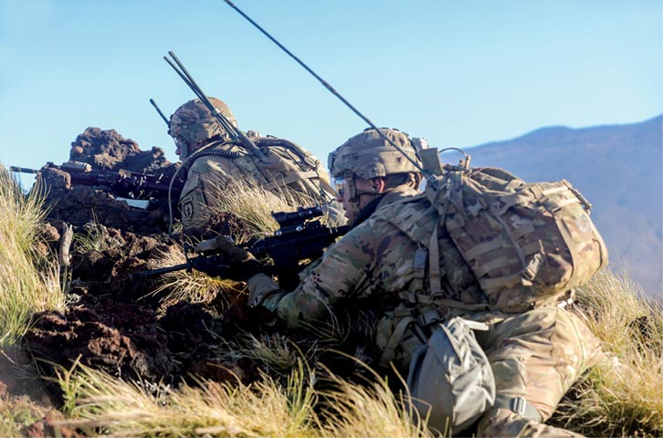 Troopers assigned to 3rd Squadron, 4th Cavalry Regiment, 3rd Brigade Combat Team, 25th Infantry Division