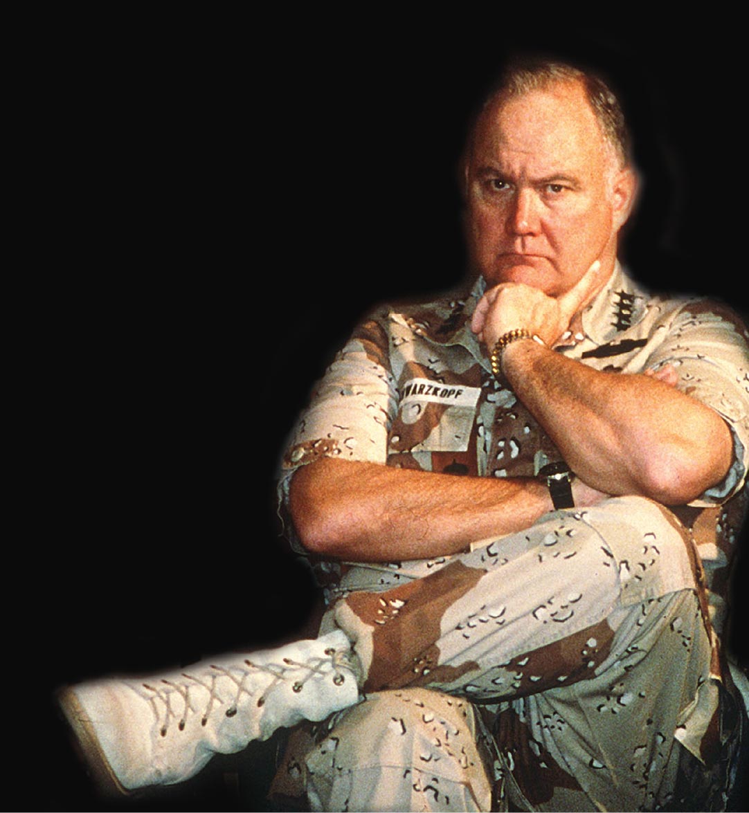 Gen. Norman Schwarzkopf Jr., then commander in chief of the U.S. Central Command