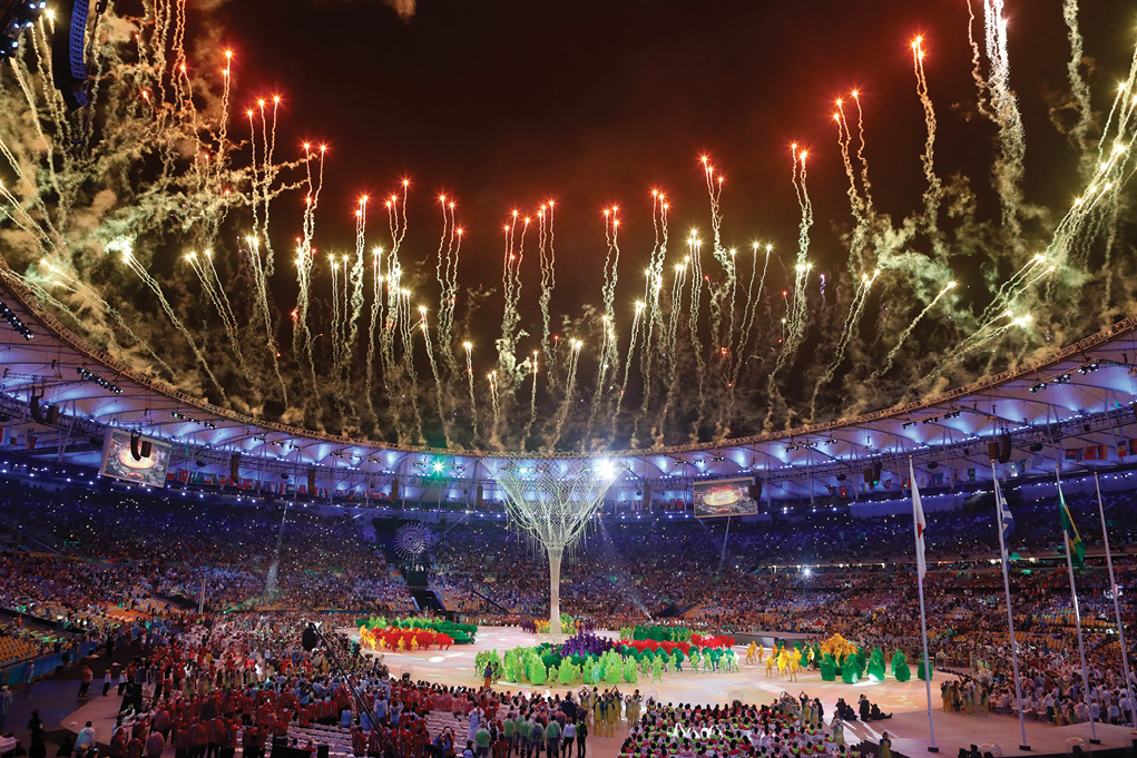 Cerimônia de encerramento dos Jogos Olímpicos Rio 2016, no Maracanã, 21 August 2016 (Fernando Frazão/Agência Brasil).