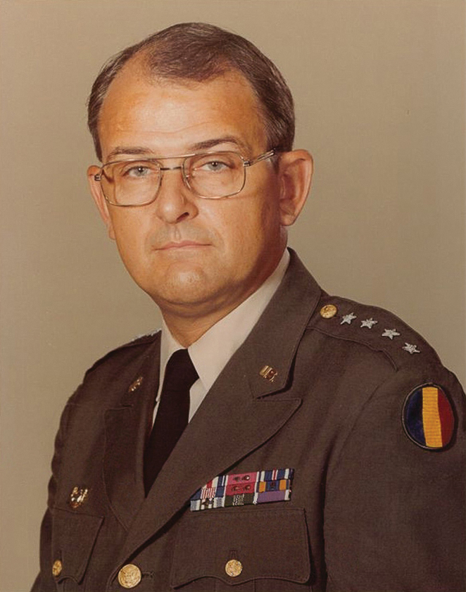 O Gen Ex Donn Albert Starry (31 de maio de 1925–26 de agosto de 2011) serviu como Comandante do TRADOC entre 1977 e 1981 e como Comandante do U.S. Readiness Command entre 1981 e 1983. (Foto cedida pela Wikipédia)