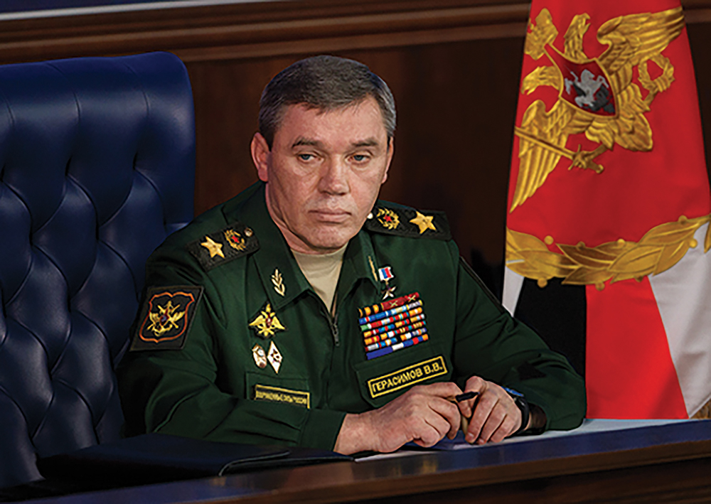 Gen Valery Gerasimov, Chefe do Estado-Maior Geral das Forças Armadas da Federação Russa. (Foto cedida pelo Ministério da Defesa da Federação Russa)