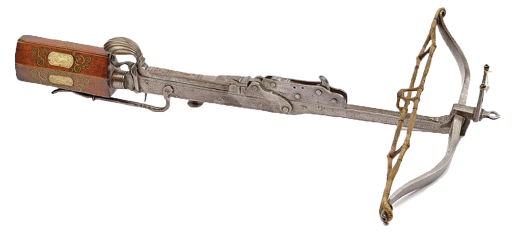 Balestra: arma medieval de combate a distância.