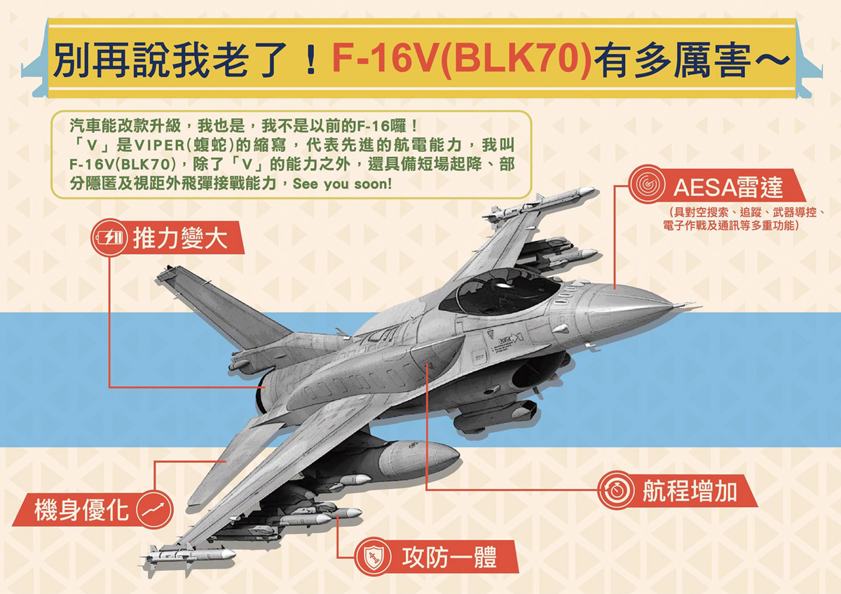 Foto: cedida pela Força Aérea de Taiwan