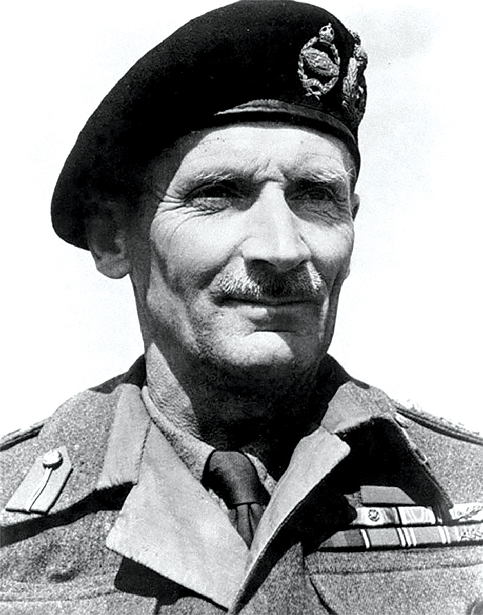 El mariscal de campo Bernard Law Montgomery, 1er vizconde Montgomery de Alamein. (Foto cortesía de Wikimedia Commons)