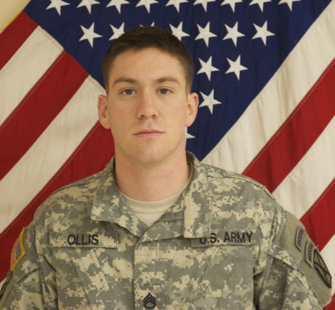 Staff Sgt. Michael H. Ollis previously deployed to Iraq, from April 2008 to May 2009, and to Afghanistan, from June 2010 to May 2011. Ollis deployed with his unit to Afghanistan in support of Operation Enduring Freedom in January 2013, and was killed Aug. 28, 2013, defending Forward Operating Base Ghazni. (Photo courtesy of Fort Drum Public Affairs)