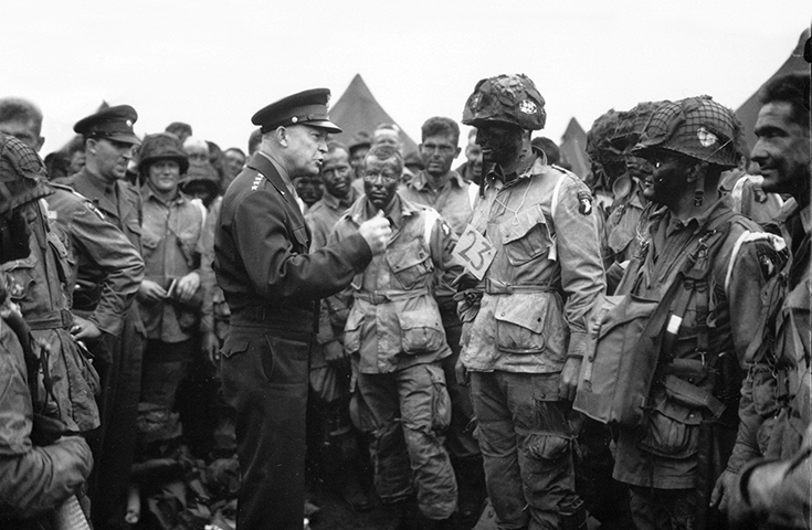 U.S. Army General Dwight D. Eisenhower