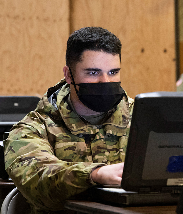 A U.S. Army Soldier assigned to 2nd Stryker Brigade Combat Team