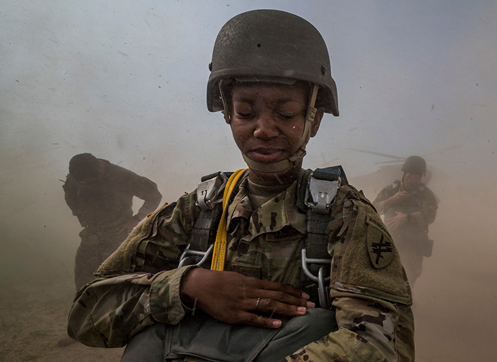 U.S. Army Sgt. Kamirah Williams