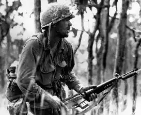 U.S. Army Soldier patrols