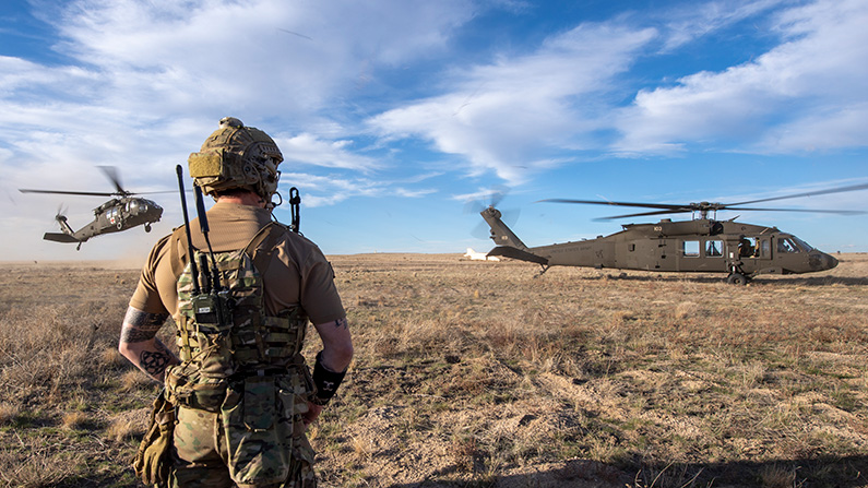 UH-60 Blackhawks