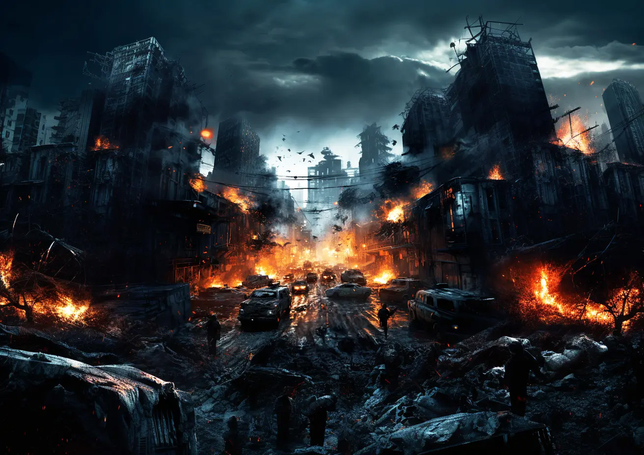 Counterinsurgency and warfare in a dense urban environment
