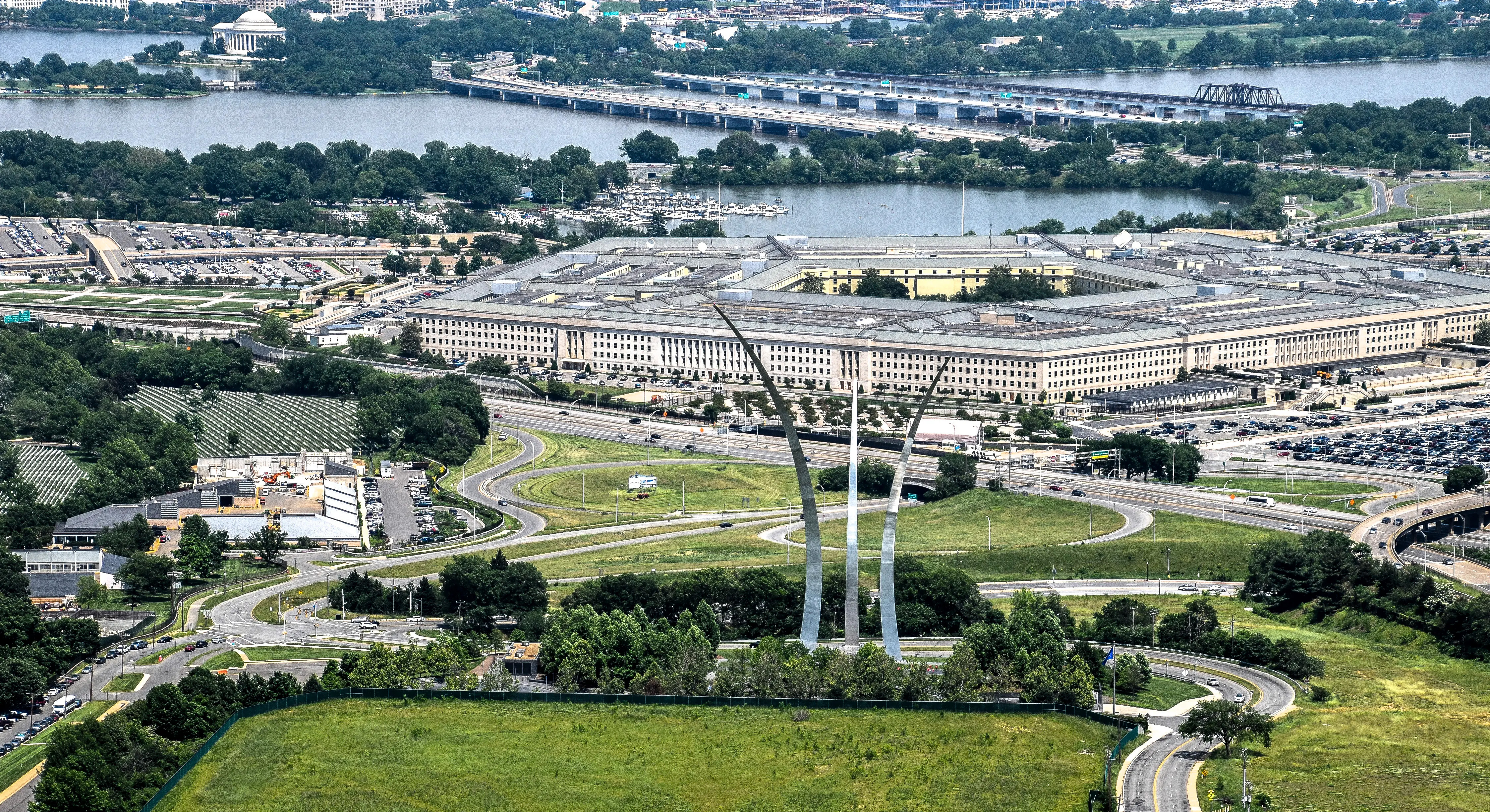 A photo of the Pentagon