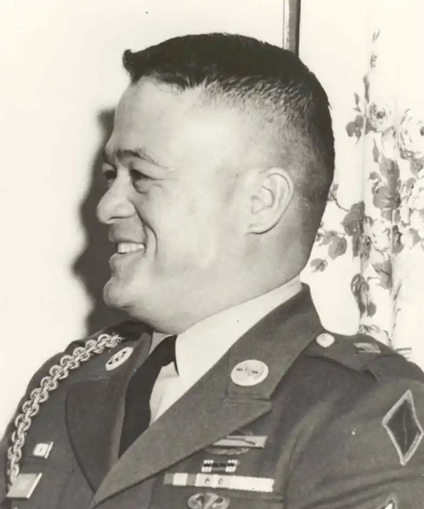 U.S. Army Medal of Honor recipient, 1st. Sgt. Maximo Yabes