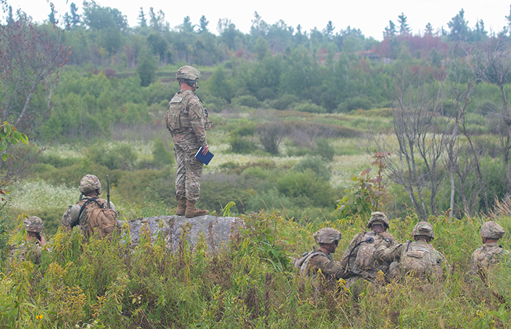 A U.S. Army Paratrooper