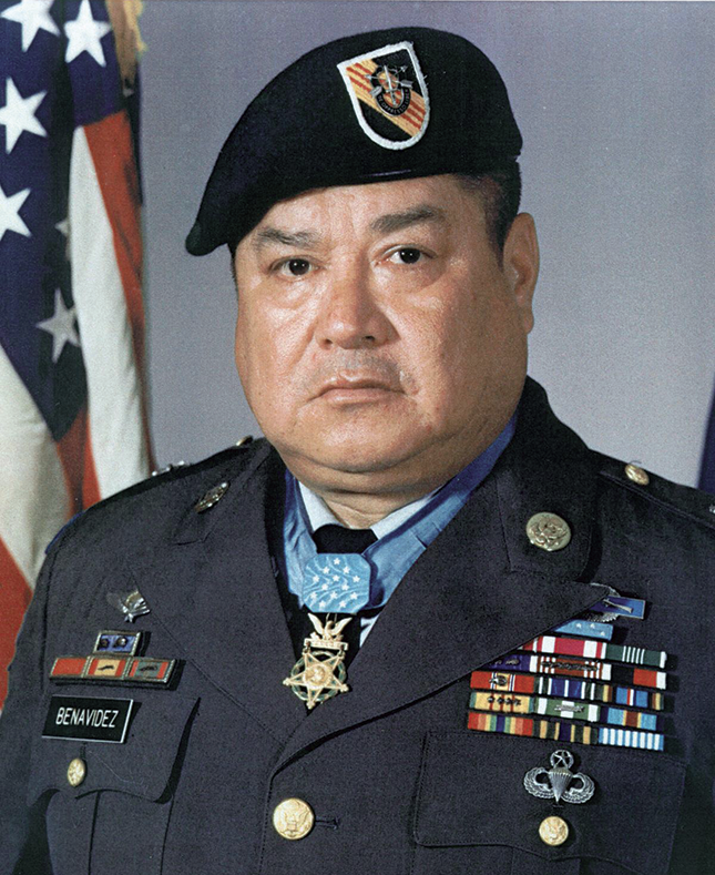 Medal of Honor awardee Master Sgt. Roy P. Benavidez