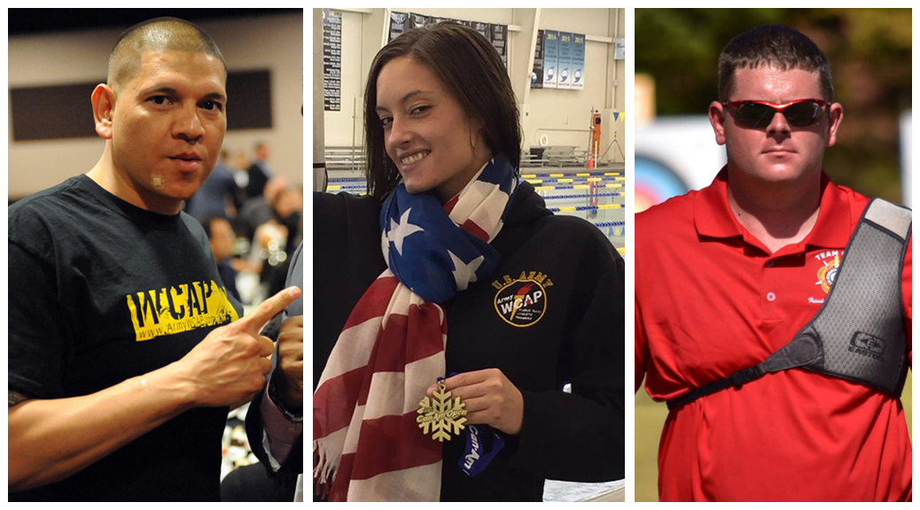 Staff Sgt. Michael Lukow and Sgt. Elizabeth Marks earned spots on the U.S. Paralympic team competing at 2016 Summer Paralympics beginning Sept. 7 in Rio de Janeiro, Brazil, while Sgt. 1st Class Joe Guzman was named to the Team USA Boxing coaching staff competing in the 2016 Summer Olympics beginning Aug. 5 also in Rio.