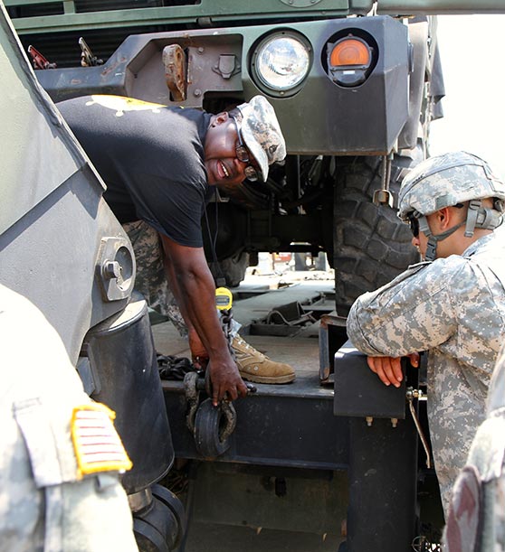 The 46th Transportation Company, 194th Combat Sustainment Support Battalion conducted their Annual Sustainment Truck Rodeo