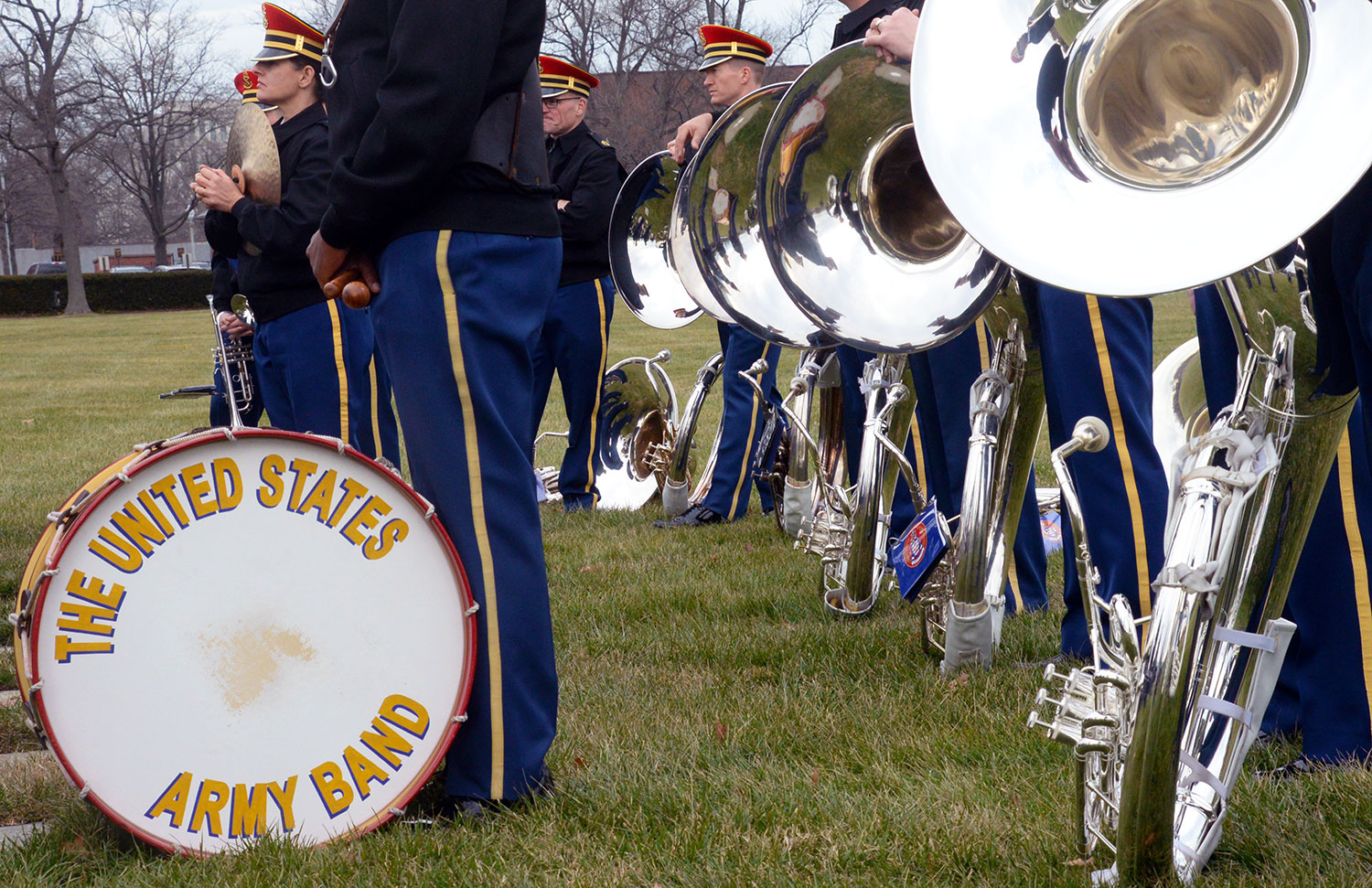 Members of the U.S. Army Band 