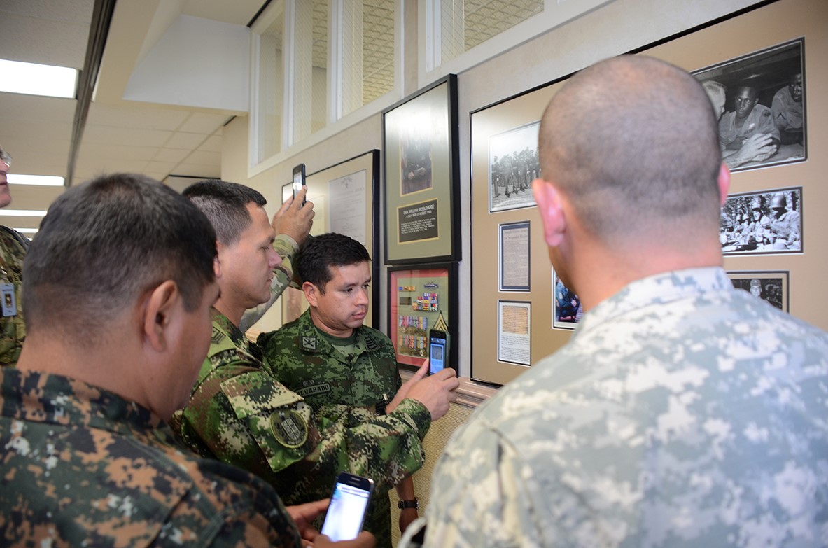 Senior Enlisted Soldiers From Around the World Tour USASMA