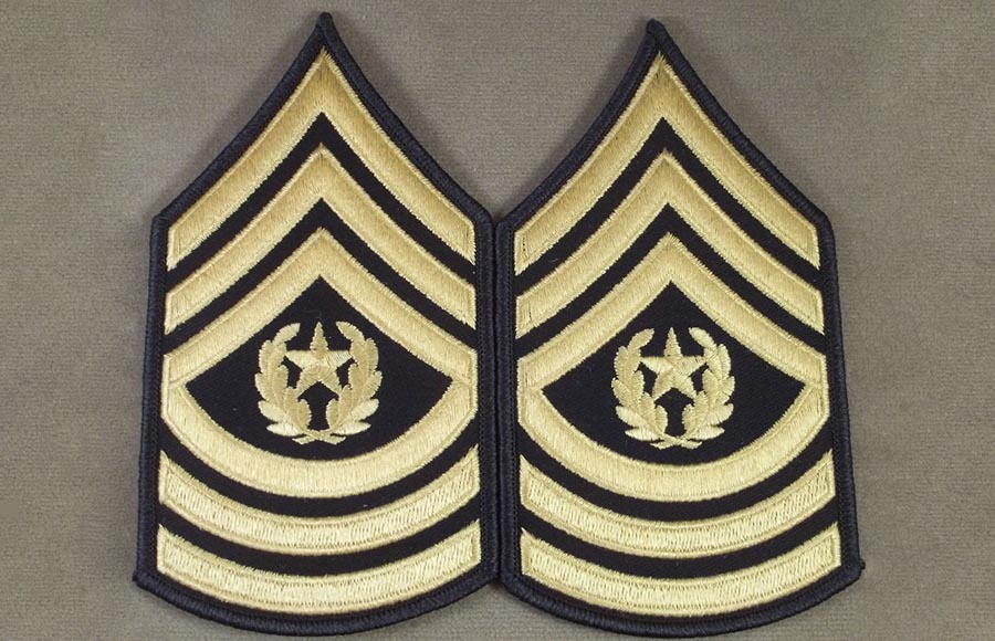 Army Sergeant Major Rank Insignia